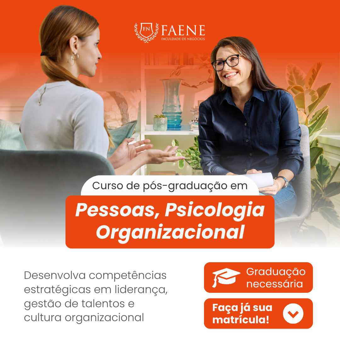 Pessoas, Psicologia Organizacional 1(1)
