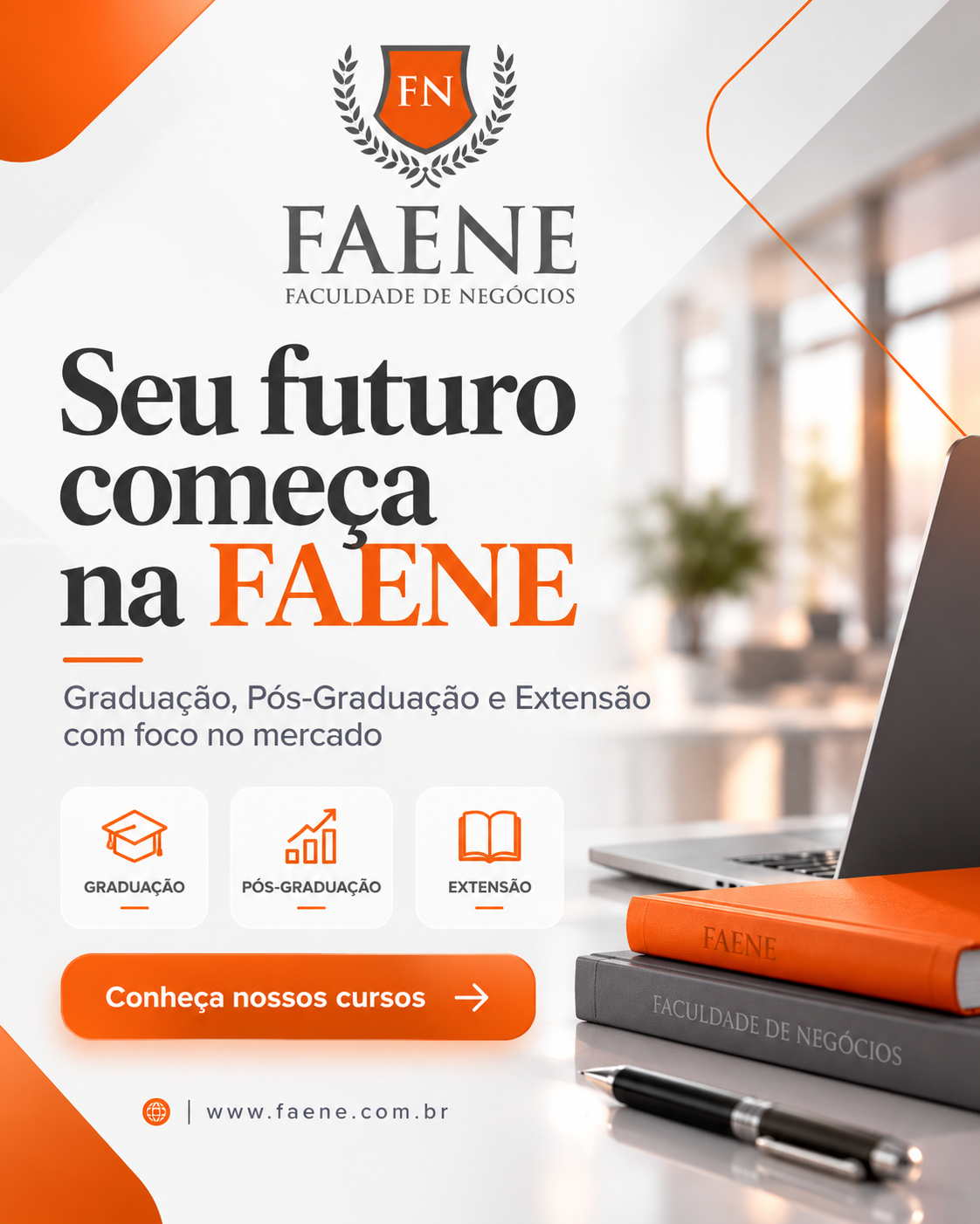 FAENE inicia novo ciclo acadêmico com oportunidades na Graduação e atividades práticas
